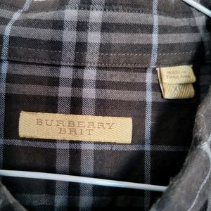 Burberry Brit flannel shirt size XL
